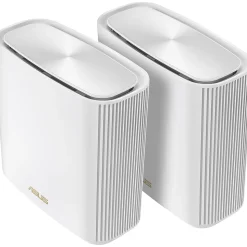 Asus ZenWiFi ET8 ET8 (W-2-PK) Wi-Fi 6 IEEE 802.11ax  Wireless Router - 2.40 GHz ISM Band - 5 GHz UNII Band - ET8W2PK