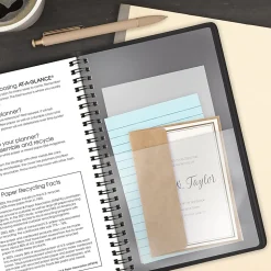 AT-A-GLANCE® Academic 2026-2027 Daily Appointment Book Planner, Black, Small, 5