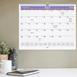 AT-A-GLANCE® Academic 2026-2027 Monthly Wall Calendar, Medium, 15