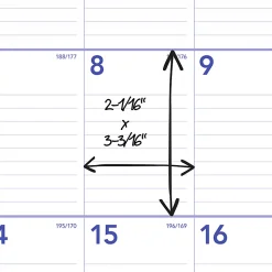 AT-A-GLANCE® Academic 2026-2027 Monthly Wall Calendar, Large, 15 1/2" x 22 3/4"