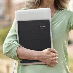 AT-A-GLANCE® Academic 2026-2027 Weekly Appointment Book Planner, Black, Large, 8 1/4" x 11"
