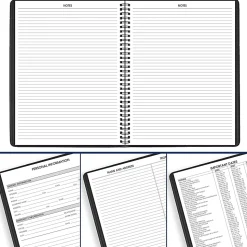AT-A-GLANCE® Academic 2026-2027 Weekly Appointment Book Planner, Black, Large, 8 1/4