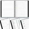 AT-A-GLANCE® Contemporary Lite 2026 Weekly Monthly Planner, Black, Medium, 7" x 8 3/4"