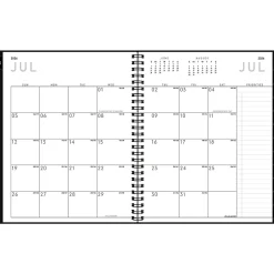 AT-A-GLANCE® Contemporary Lite Academic 2026-2027 Weekly Monthly Planner, Black, Medium, 7