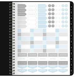 AT-A-GLANCE® Contemporary Lite Academic 2026-2027 Weekly Monthly Planner, Black, Medium, 7