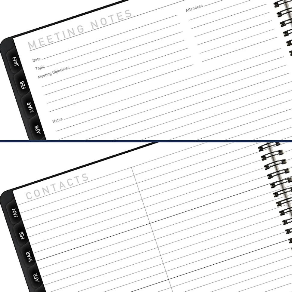 AT-A-GLANCE® Contemporary 2026 Monthly Planner, Black, Large, 9" x 11"