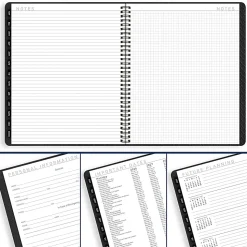 AT-A-GLANCE® Contemporary 2026 Monthly Desk Pad Calendar, Compact, 18