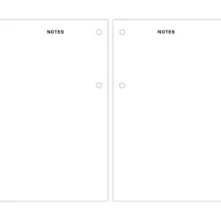 AT-A-GLANCE® 2026 Daily Loose-Leaf Desk Calendar Refill With Weekends, Standard, 3 1/2
