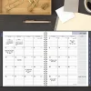 AT-A-GLANCE® DayMinder® Academic 2026-2027 Monthly Planner, Charcoal, Large, 8 1/2" x 11"