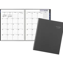 AT-A-GLANCE® DayMinder® Academic 2026-2027 Monthly Planner, Charcoal, Large, 8 1/2