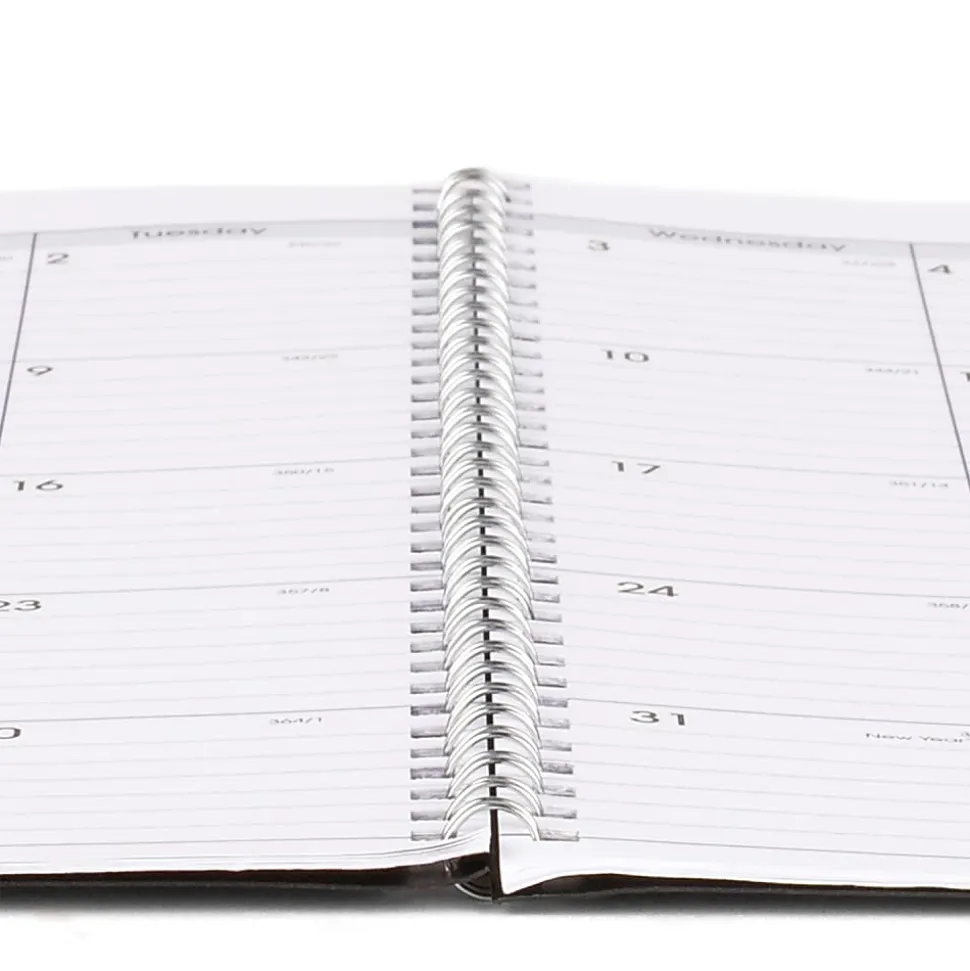 AT-A-GLANCE® DayMinder® Academic 2026-2027 Monthly Planner, Charcoal, Large, 8 1/2" x 11"