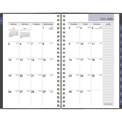 AT-A-GLANCE® DayMinder® Academic 2026-2027 Weekly Monthly Planner, Charcoal, Small, 5" x 8"
