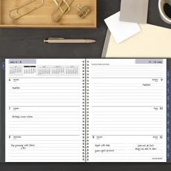 AT-A-GLANCE® DayMinder® Academic 2026-2027 Weekly Monthly Planner, Charcoal, Large, 8 1/2" x 11"
