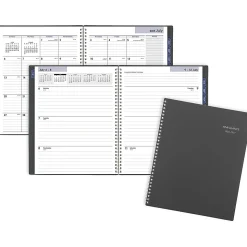 AT-A-GLANCE® DayMinder® Academic 2026-2027 Weekly Monthly Planner, Charcoal, Large, 8 1/2" x 11"