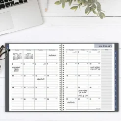 AT-A-GLANCE® DayMinder® 2026 Monthly Planner, Gray, Large, 8 1/2" x 11"