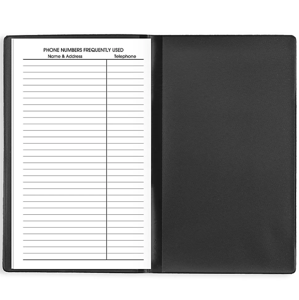 AT-A-GLANCE® DayMinder® 2026 Monthly Planner, Black, Pocket, 3 1/2" x 6"