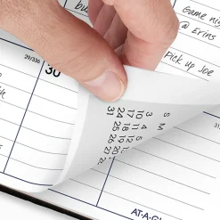AT-A-GLANCE® DayMinder® 2026 Monthly Planner, Hardcover, Black, Large, 8