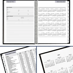AT-A-GLANCE® DayMinder® 2026 Weekly Appointment Book Planner, Hardcover, Black, Large, 8