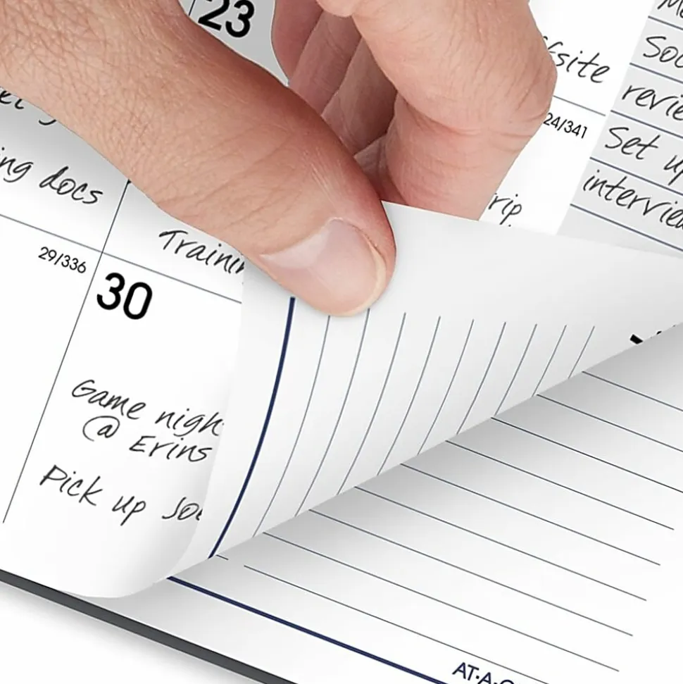 AT-A-GLANCE® DayMinder® 2026 Weekly Monthly Planner, Gray, Small, 5" x 8"