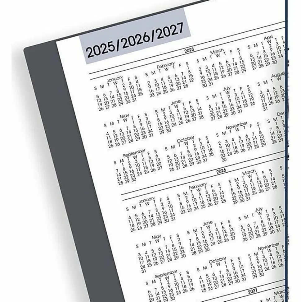 AT-A-GLANCE® DayMinder® 2026 Weekly Monthly Planner, Gray, Small, 5" x 8"