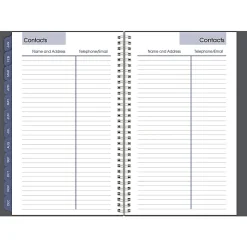AT-A-GLANCE® DayMinder® 2026 Weekly Monthly Planner, Gray, Small, 5