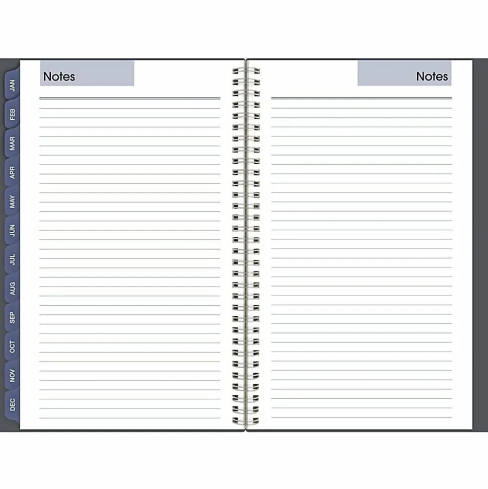 AT-A-GLANCE® DayMinder® 2026 Weekly Monthly Planner, Gray, Small, 5" x 8"