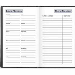 AT-A-GLANCE® DayMinder® 2026 Weekly Planner, Black, Pocket, 3 1/2