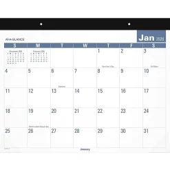 AT-A-GLANCE® 2026 Easy to Read Desk Pad Calendar, Standard, 21 3/4
