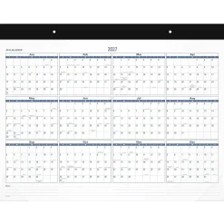 AT-A-GLANCE® 2026 Easy to Read Desk Pad Calendar, Standard, 21 3/4