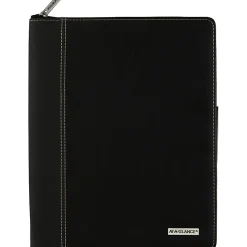 AT-A-GLANCE ExecutiveĀ® 2026 Weekly Monthly Appointment Book with Zipper, Black, Large, 8 1/4" x 11"