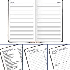 2025 AT-A-GLANCE® Fine Diary® Weekly/Monthly Diary, 2-3/4