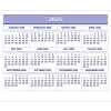AT-A-GLANCE® FLIP-A-WEEK® 2026 Weekly Desk Calendar Refill, Small, 5 1/2" x 7"