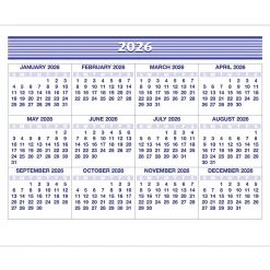 AT-A-GLANCE® FLIP-A-WEEK® 2026 Weekly Desk Calendar Refill, Small, 5 1/2" x 7"