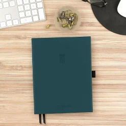 AT-A-GLANCE® FOUNDATION GOAL SETTING Undated Weekly Monthly Planner, Blue, Small, 5 1/2