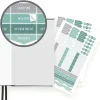 AT-A-GLANCE® FOUNDATION GOAL SETTING Undated Weekly Monthly Planner, Black, Small, 5 1/2" x 8 1/2"