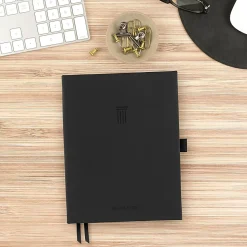 AT-A-GLANCE® FOUNDATION GOAL SETTING Undated Weekly Monthly Planner, Black, Small, 5 1/2