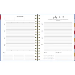 AT-A-GLANCE® Harmony Academic 2026-2027 Weekly Monthly Planner, Blue Aura, Medium, 7