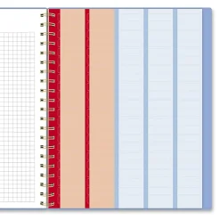 AT-A-GLANCE® Harmony Academic 2026-2027 Weekly Monthly Planner, Blue Aura, Large, 8 1/2