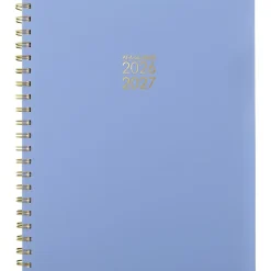 AT-A-GLANCE® Harmony Academic 2026-2027 Weekly Monthly Planner, Blue Aura, Large, 8 1/2