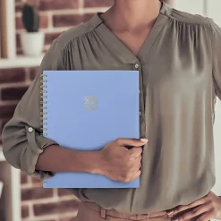 AT-A-GLANCE® Harmony Academic 2026-2027 Weekly Monthly Planner, Blue Aura, Large, 8 1/2