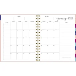 AT-A-GLANCE Harmony Weekly Monthly Planners, Medium, Sunset Coral
