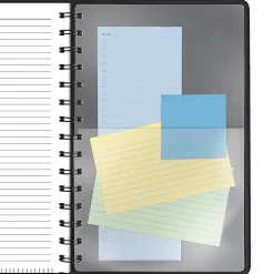 AT-A-GLANCE® 24-Hour 2026 Daily Appointment Book Planner, Black, Small, 5" x 8"