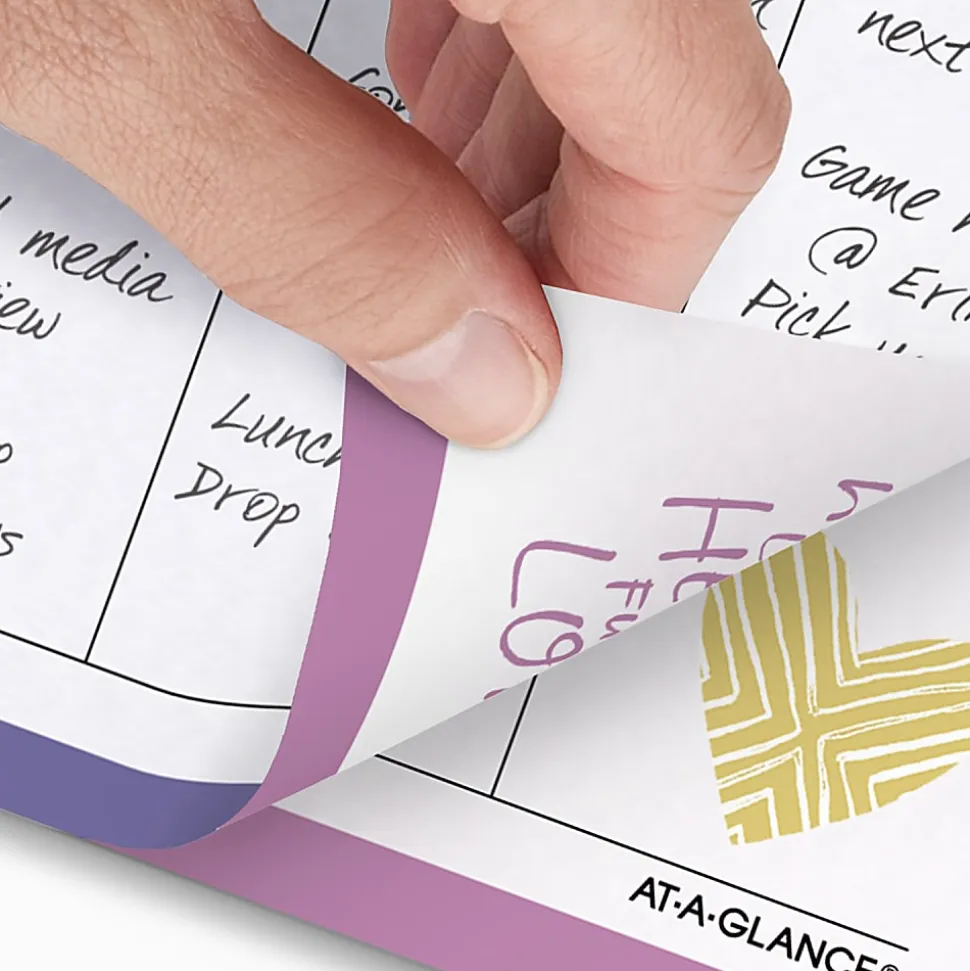 AT-A-GLANCE® Kathy Davis® 2026 Monthly Planner Refill, Loose-Leaf, Desk Size, 5-1/2" x 8-1/2"