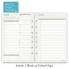 AT-A-GLANCE® 2-Month Daily Planner Calendar Refill, 8-1/2" x 5-1/2", White, Undated, 031-2