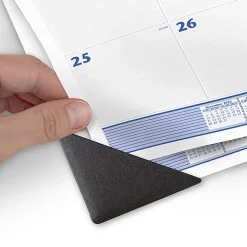 AT-A-GLANCE® 2026 Monthly Desk Pad Calendar, Blue and Gray, Large, 24