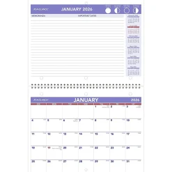 AT-A-GLANCE® 2026 Monthly Desk Wall Calendar, Small, 11