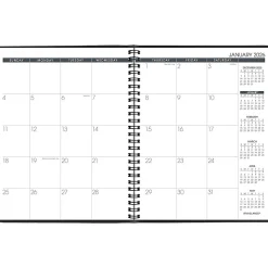 AT-A-GLANCE® 2026 Monthly Planner, Black, Medium, 7