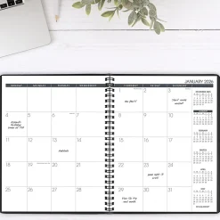 AT-A-GLANCE® 2026 Monthly Planner, Black, Medium, 7