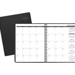 AT-A-GLANCE® 2026 Monthly Planner, Black, Medium, 7