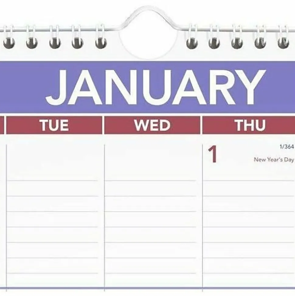 AT-A-GLANCE® 2026 Monthly Wall Calendar, Medium, 12" x 17"
